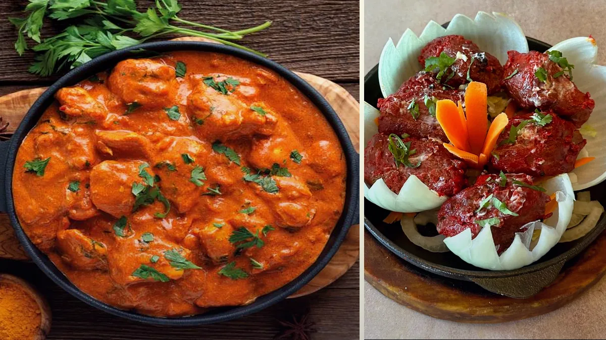 Arroz y especialidades especiadas de cocina india