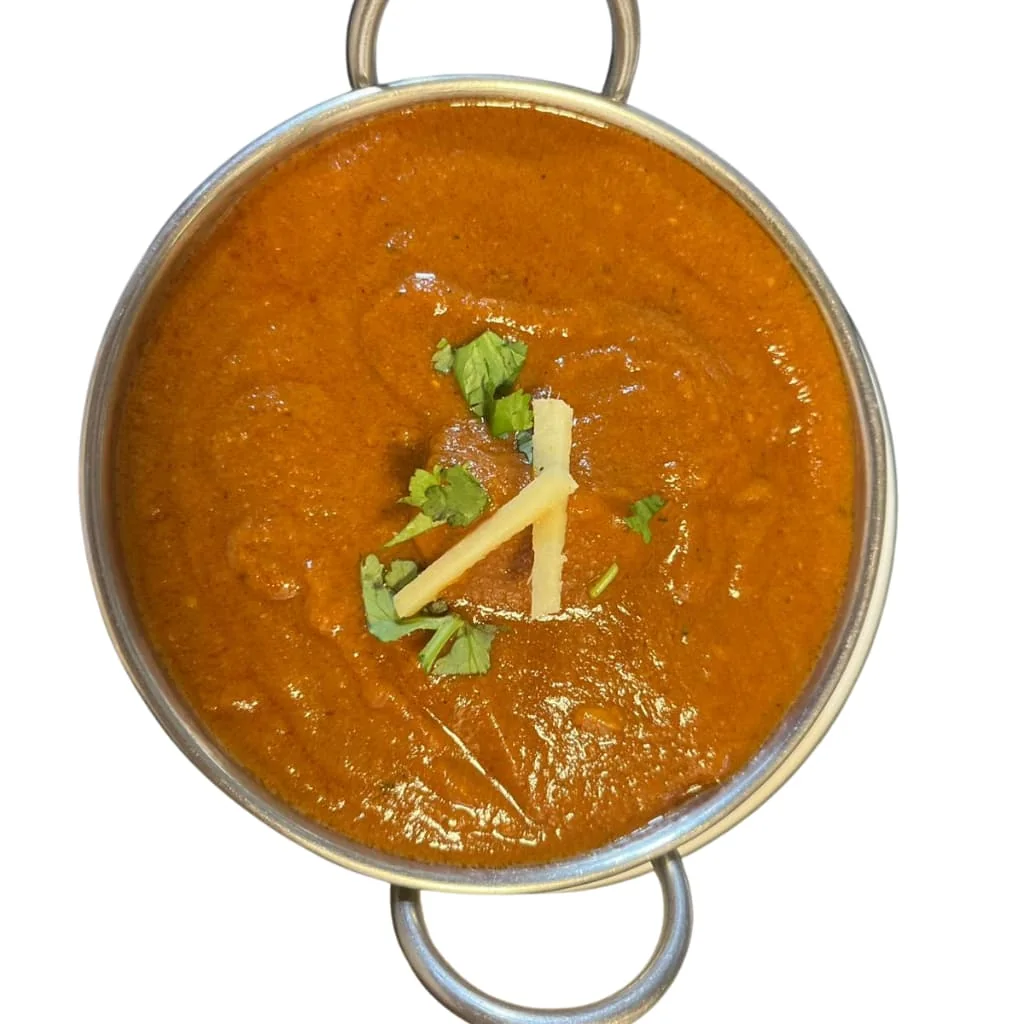 Curry vindaloo servido en Restaurante Lukla de Las Rozas
